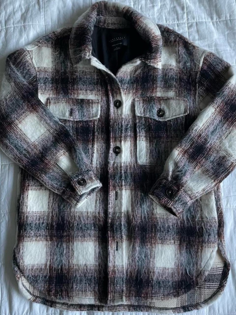Sanctuary Folsom Plaid Town Jacket - S